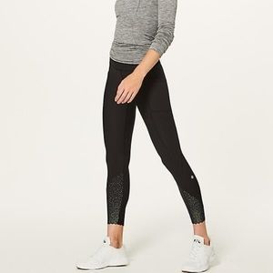 Lululemon Tight stuff Tight Reflective Leggings